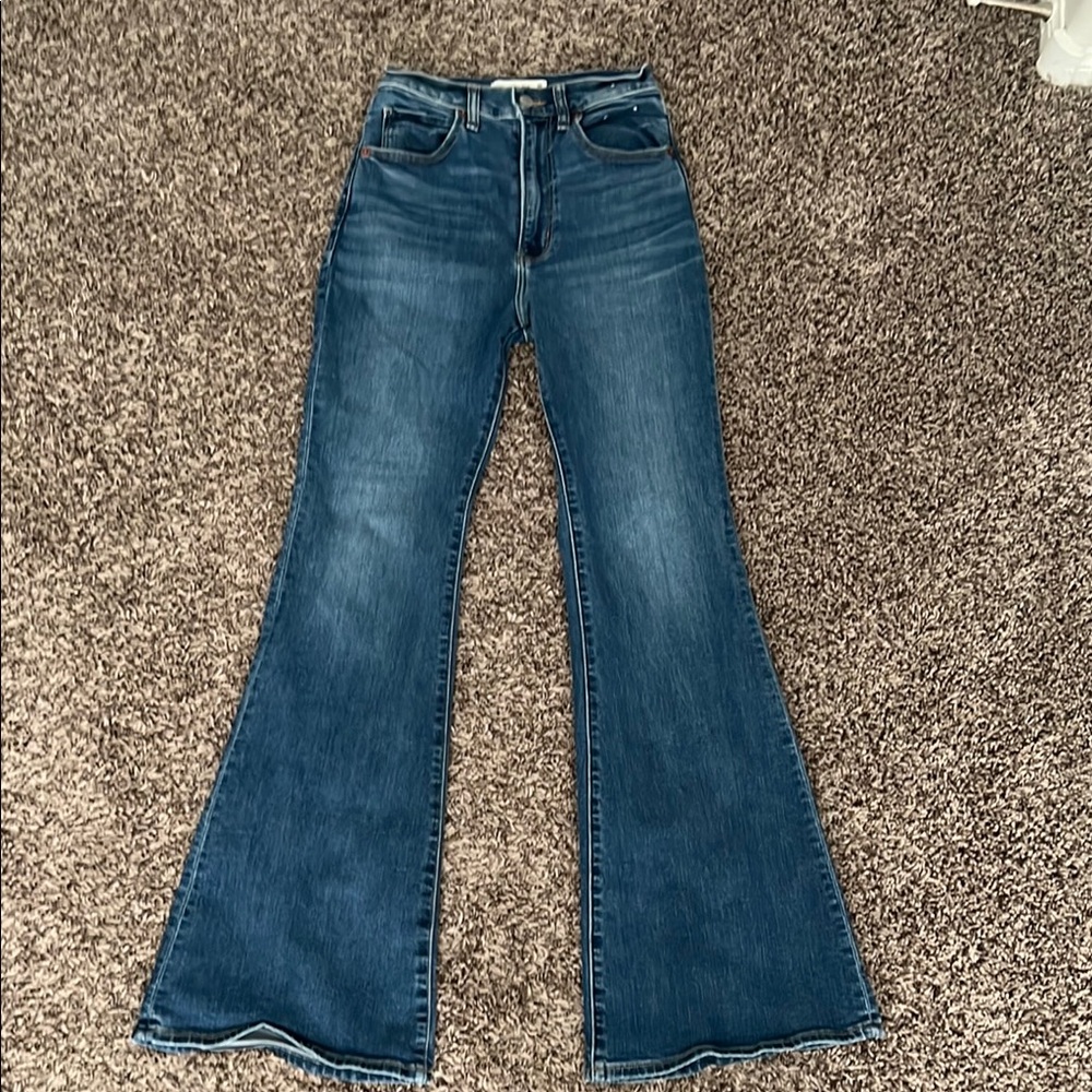 Abercrombie & Fitch The Flare Ultra High Rise